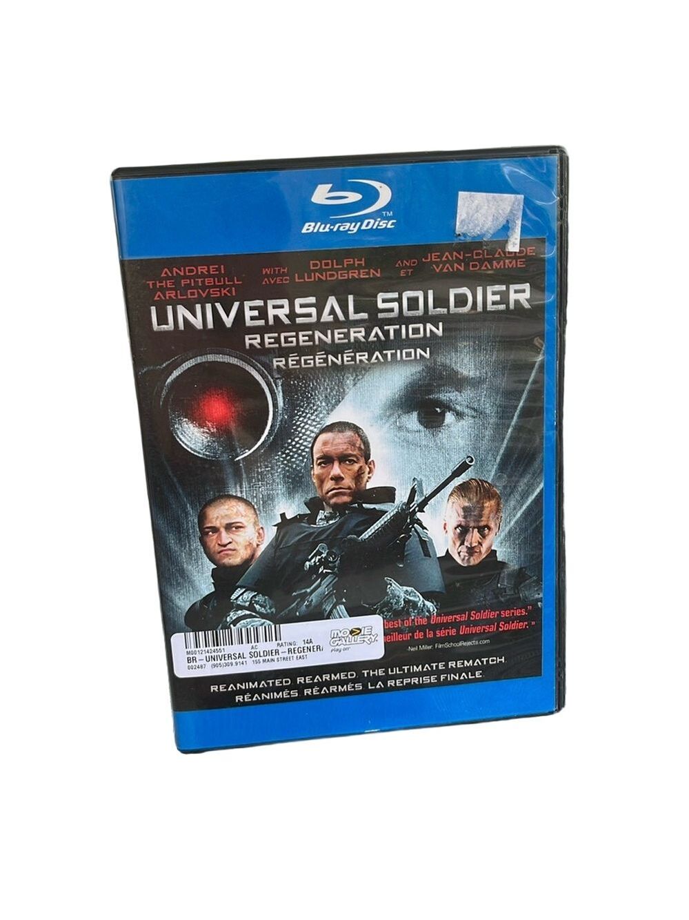 Universal Soldier: Regeneration Blu-ray Disc